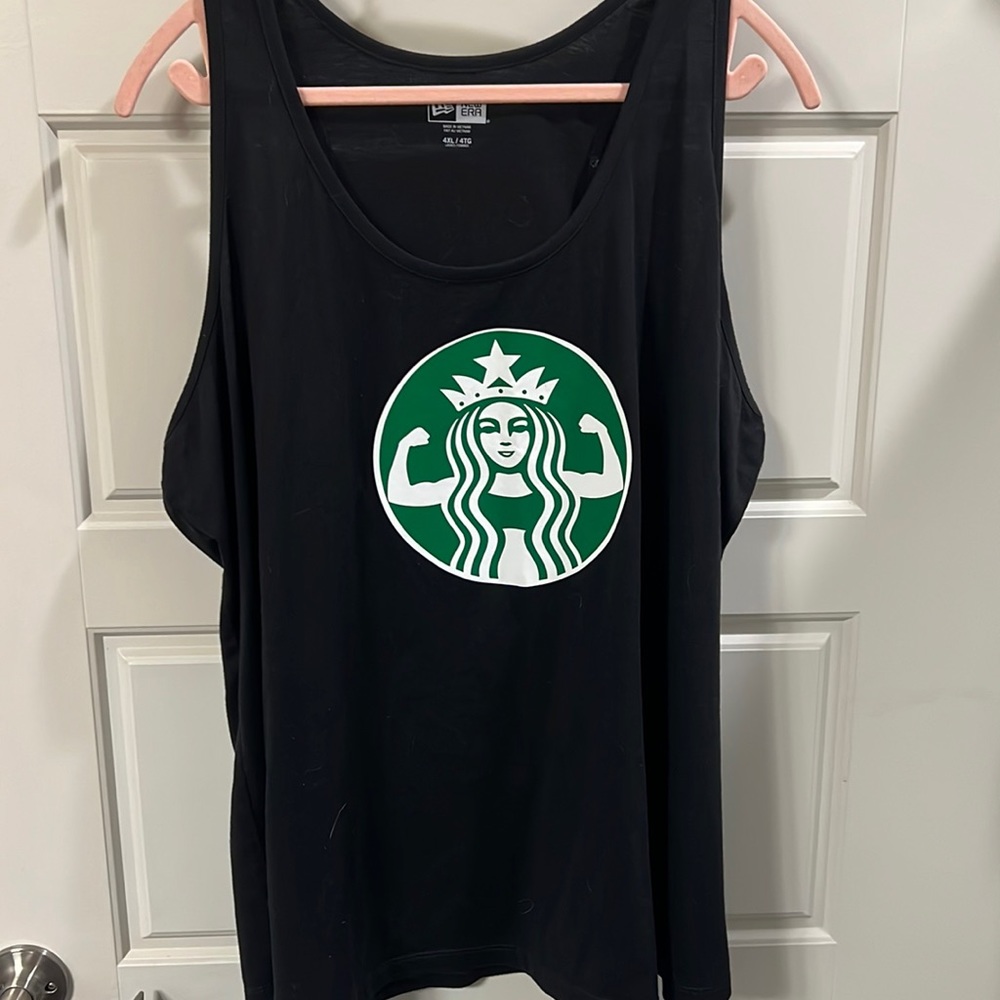 Strong Starbucks Muscle Tee